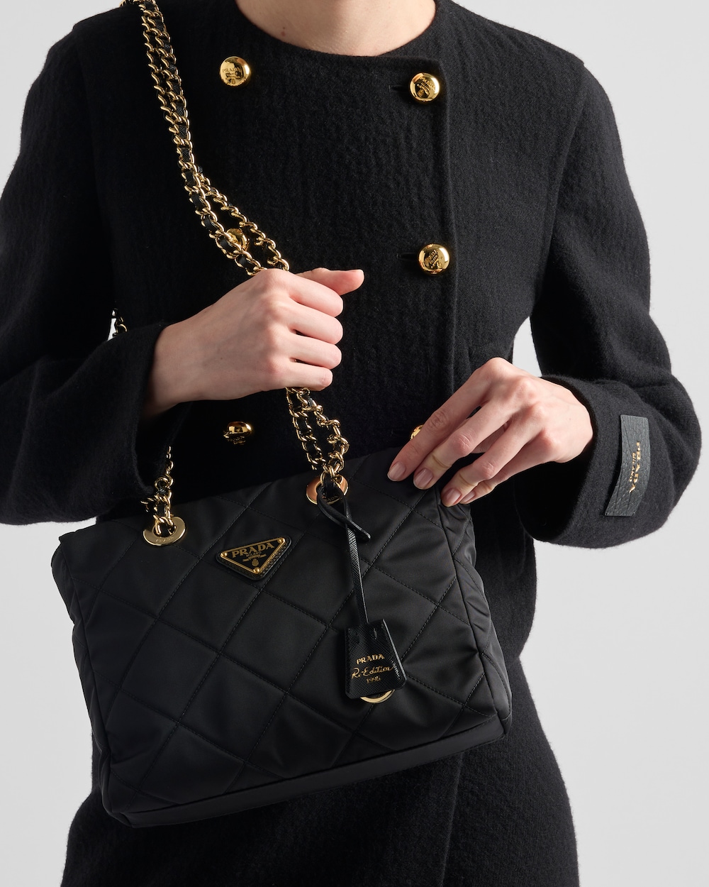 Prada Re-Edition 1995 Chaîne Re-Nylon Tote Bag - Image 2